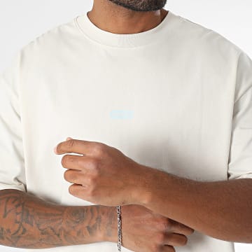 Hugo Azul - Camiseta oversize Nalono 50509776 Crudo