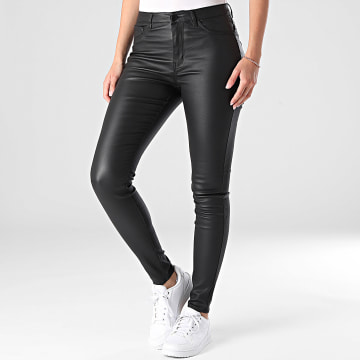 Only - Pantalones pitillo New Thunder Mujer Negro