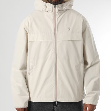 Polo Ralph Lauren - Veste Zippée Capuche Classic Beige