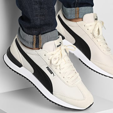 Puma - Zapatillas R78 Wind MU 400695 Alpine Snow Puma Negro Blanco