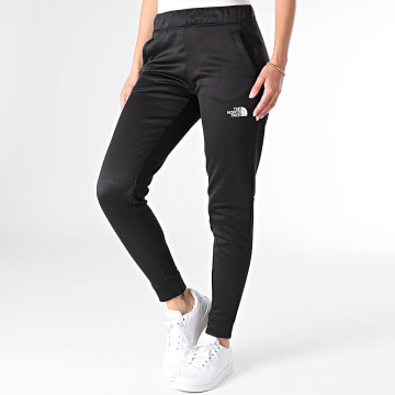 The North Face - Pantalón de chándal de forro polar Reaxion para mujer A8CNS Negro