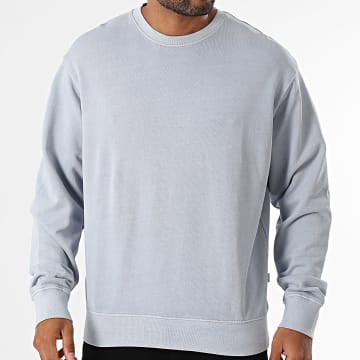 Jack And Jones - Sweat Crewneck Charge Faded Bleu Clair