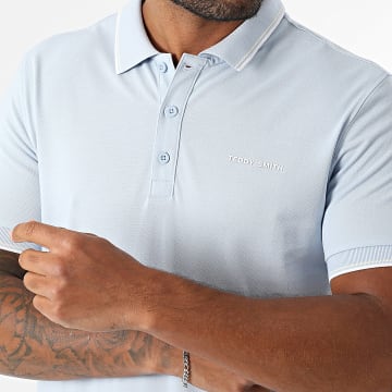 Teddy Smith - Polo Short Sleeve Pasian 11316819D Light Blue