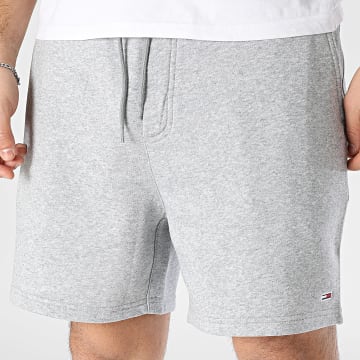 Tommy Jeans - Short Jogging Flag Beach 1931 Gris Chiné