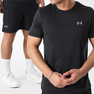 Under Armour - Ensemble Tee Shirt Et Short Jogging Launch 1382582 1382620 Noir