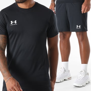 Under Armour - Ensemble Tee Shirt Et Short Jogging 1379589 1379507 Noir