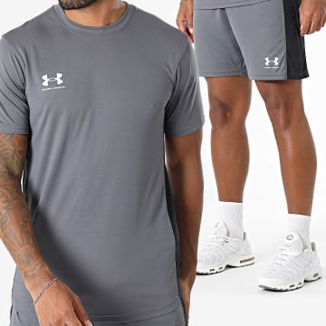 Under Armour - T-shirts en joggingbroeken 1379589 1379507 Houtskool grijs