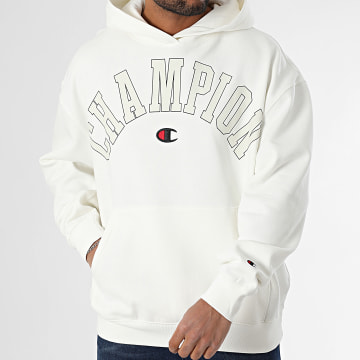 Champion - Sweat Capuche 221205 Beige Clair
