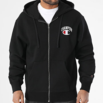 Champion - Sweat Zippé Capuche 221193 Noir