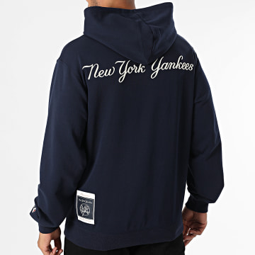Champion - Sweat Capuche NY 221034 Bleu Marine