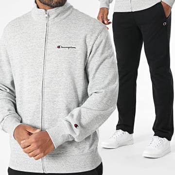 Champion - Tuta da ginnastica 221163 Heather Grey Black