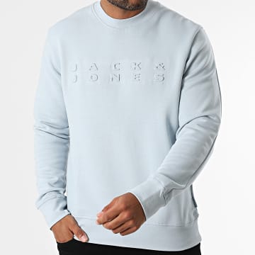 Jack And Jones - Sweat Crewneck Pacer Bleu Clair