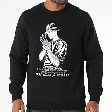 Lacraps - Felpa girocollo Nero