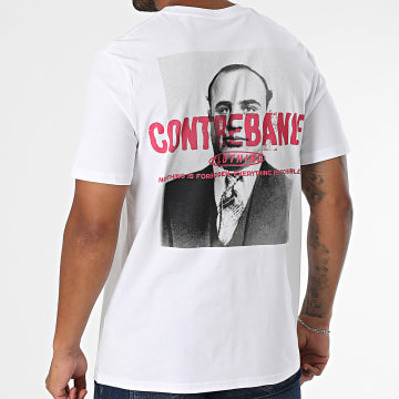 Luxury Lovers - Camiseta oversize Contrebande Alphonse Blanca