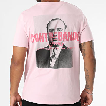 Luxury Lovers - Camiseta oversize Alphonse Contrebande rosa