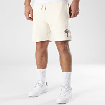 Luxury Lovers - Jogginghose Palm LA Moka Beige