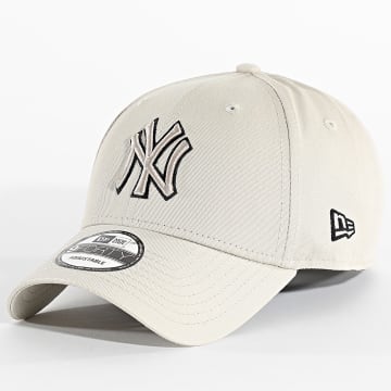 New Era - Casquette Team Outline 9Forty 60595199 Beige Clair