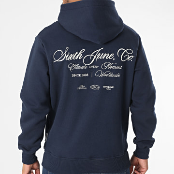 Sixth June - Sudadera con capucha azul marino