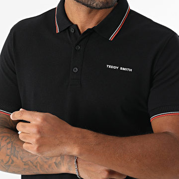 Teddy Smith - Polo Short Sleeve Pasian 11316819D Black