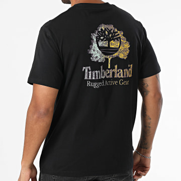 Timberland - Rugged Active Gear Back Tee Shirt A6DMA Nero