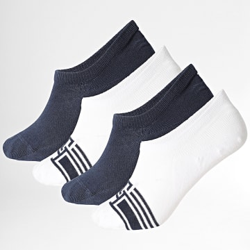 Tommy Hilfiger - Lot De 4 Paires De Chaussettes 701235881 Blanc Bleu Marine