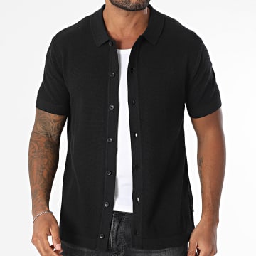 Jack And Jones - Chemise Manches Courtes Emil Noir