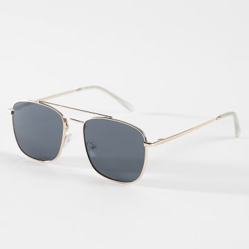 LBO - Lunettes De Soleil Noir Doré