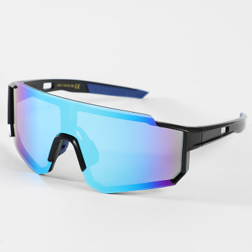 LBO - Occhiali da sole blu nero viola
