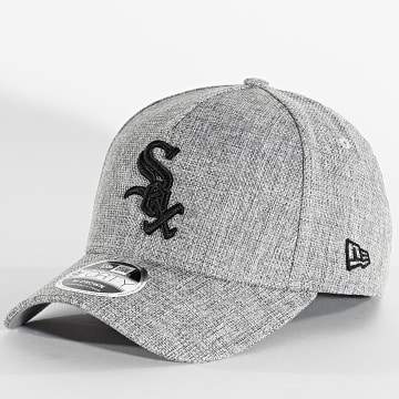 New Era - Casquette Snapback Cotton Weave 9Forty Chicago White Sox 60641024 Gris Chiné