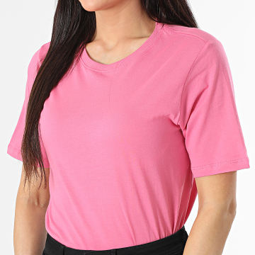 Only - Tee Shirt Femme Rex Rose