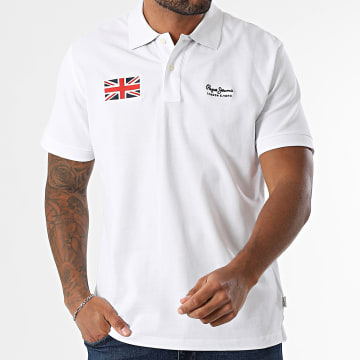 Pepe Jeans - Union Short Sleeve Polo PM542252 White