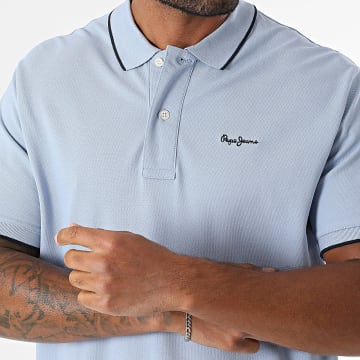 Pepe Jeans - Polo de manga corta Hans PM542101 Azul claro