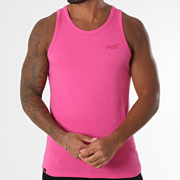 Superdry - Essentiële logotanktop M6010819A Fuchsia