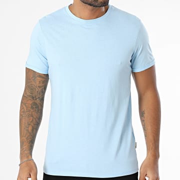 Blend - Tee Shirt 20717853 Bleu Clair