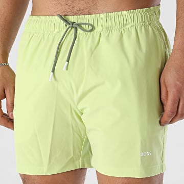 BOSS - Short De Bain Tio 50491601 Vert Lime