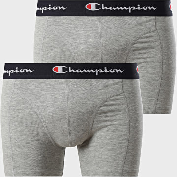 Champion - Lot De 2 Boxers U20001 Gris Chiné