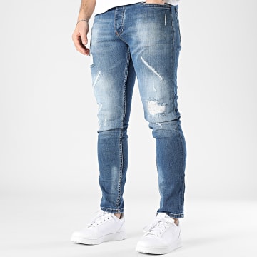 Classic Series - Vaqueros pitillo azules
