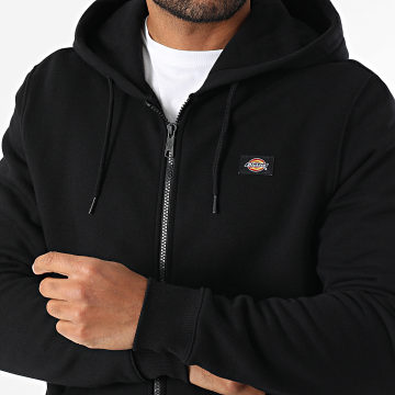 Dickies - Oakport Sudadera con capucha y cremallera A4XD3 Negro