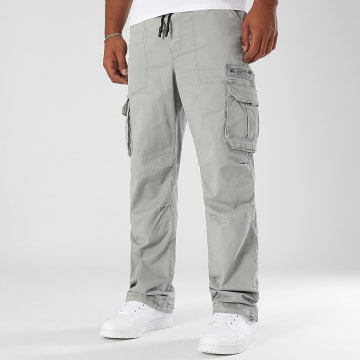 LBO - Pantalon Cargo Relaxed 0606 Gris Clair