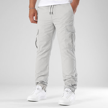 LBO - Pantalon Cargo Regular Fit 3773 Gris Clair