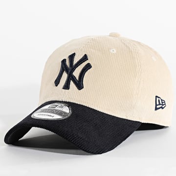 New Era - Casquette Block Cord 9Twenty NY 60595247 Beige Noir