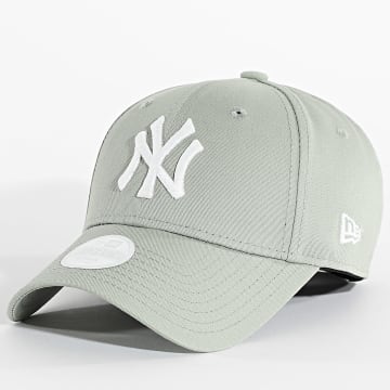 New Era - Casquette Femme Metallic Logo NY 60595489 Vert Kaki Clair