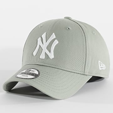 New Era - Gorra metálica infantil 9Forty NY 60595494 Verde caqui claro