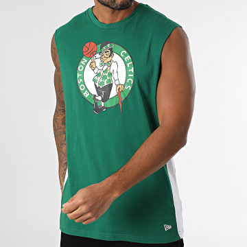 New Era - Camiseta de tirantes de los Boston Celtics 60596423 Verde