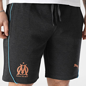 Puma - OM Casuals 778260 Pantaloncini da jogging grigio antracite