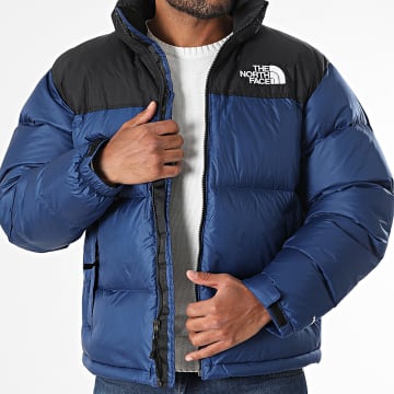 The North Face - Doudoune Capuche Retro Nuptse 1996 A3C8D Bleu Marine