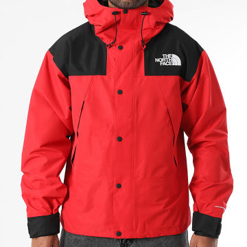 The North Face - Veste Zippée Capuche Dryvent Mono A88XF Rouge Noir