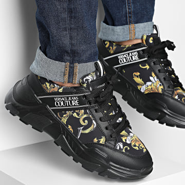 Versace Jeans Couture - Fondo Speedtrack Sneakers 78YA3SC2-ZSC54 Nero