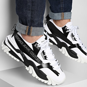 Versace Jeans Couture - Cestini Fondo New Trail Trek 78YA3SI8-ZSC58 Bianco Nero