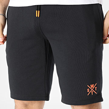 Watts - Venice Joggingbroek Zwart Oranje Fluo